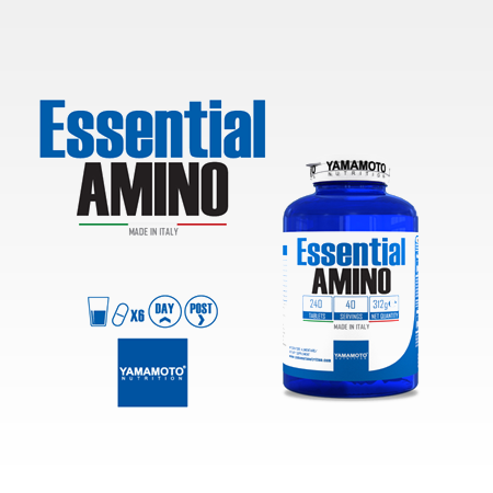 YAMAMOTO Essential AMINO 240 Tablete