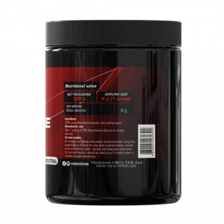 beta-alanin-the-nutrition-500-g back