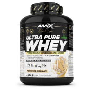 Ultra Pure Whey Protein - (Grass fed Quality) 2kg Milky White Chocolate