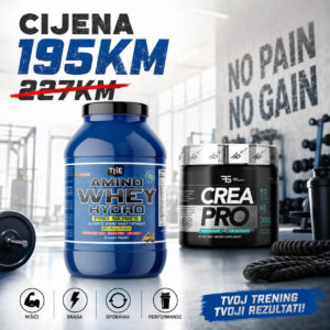 Amino Whey Hydro 3,5kg + Kreatin monohridrat 300g