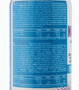 Real Pharm Magnesium Citrate (1050mg) (90tabs) back